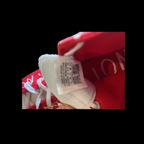 Converse High Top UNT1TL3D Red White Sneakers - Men’s 13, Women’s 15 - New - Picture 2 of 4